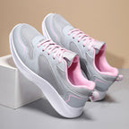 Damen Sportliche Laufschuhe mit atmungsaktiver Mesh-Oberfläche und dämpfender Sohle R&B