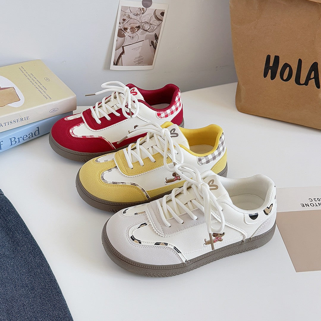 Damen Sportliche Sneakers mit verspieltem Design und hochwertiger Verarbeitung