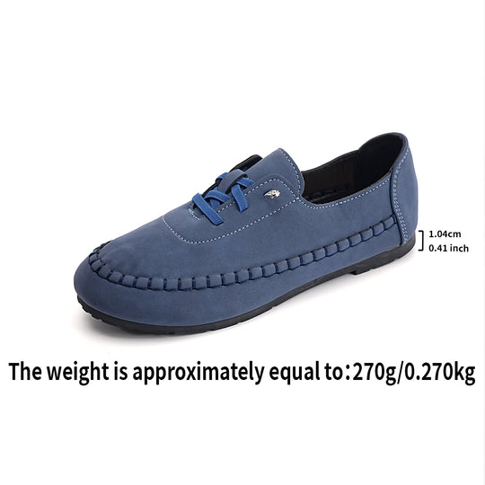 Damen Mokassin-Schuhe mit handgenähtem Obermaterial R&B