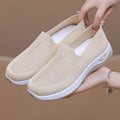 Damen luftige Slip-On Sneaker mit flexiblem Mesh-Obermaterial R&B