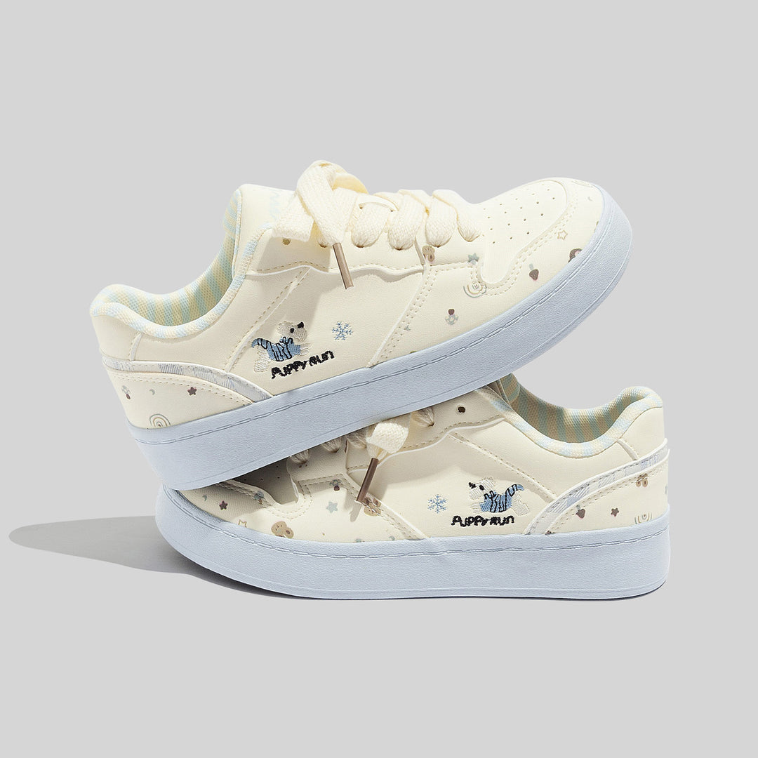 Damen Sneakers mit tierischem Motiv und atmungsaktiver Oberfläche R&B