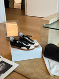 Damen Sportliche Sneakers mit atmungsaktiver Oberflächenstruktur und rutschfester Gummisohle
