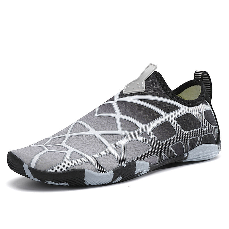 Damen Aqua-Schuhe mit rutschfester Sohle und elastischem Schnellschnürsystem R&B