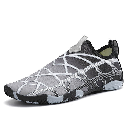 Damen Aqua-Schuhe mit rutschfester Sohle und elastischem Schnellschnürsystem R&B