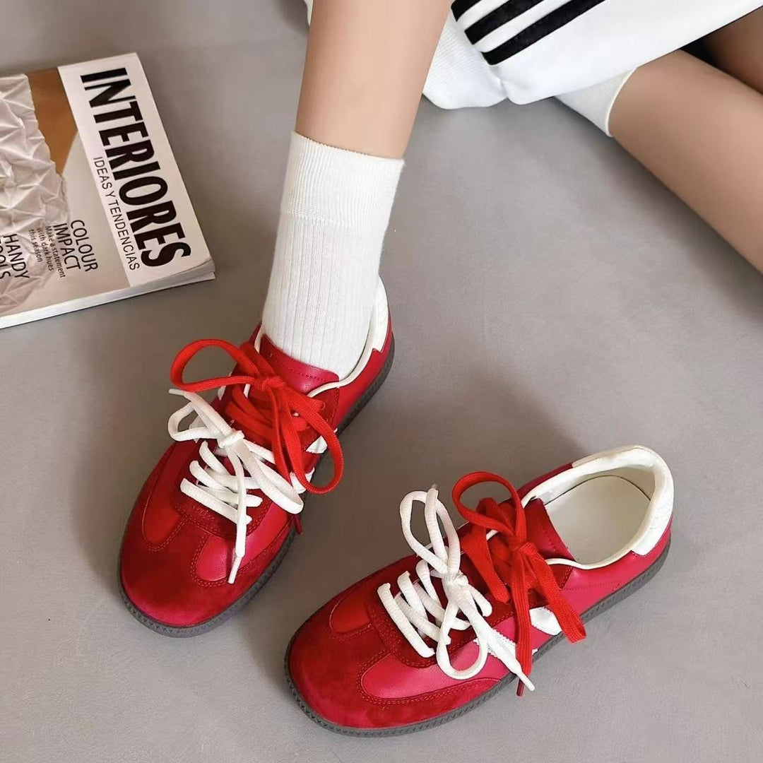 Damen Sportliche Sneaker mit atmungsaktivem Mesh-Obermaterial und dämpfender Zwischensohle R&B