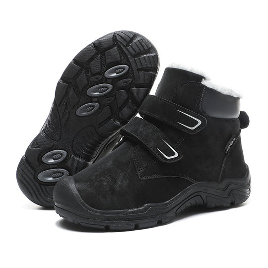 Damen Winter-Wanderschuhe mit isolierendem Futter und praktischen Klettverschlüssen R&B