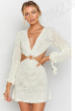 Damen Zweiteiler Strickensemble mit raffiniertem Schnitt R&B