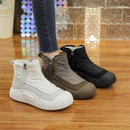 Damen Komfortable Winterstiefel mit wasserabweisendem Obermaterial und elastischem Einstieg R&B