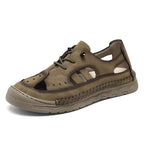 Herren Atmungsaktive Freizeitsandalen mit flexiblem Schnellschnürsystem R&B