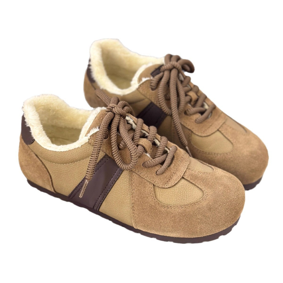 Damen Sneakers mit kuscheligem Innenfutter und rutschfester Sohle