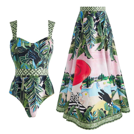 Damen Schwimmanzug R&B