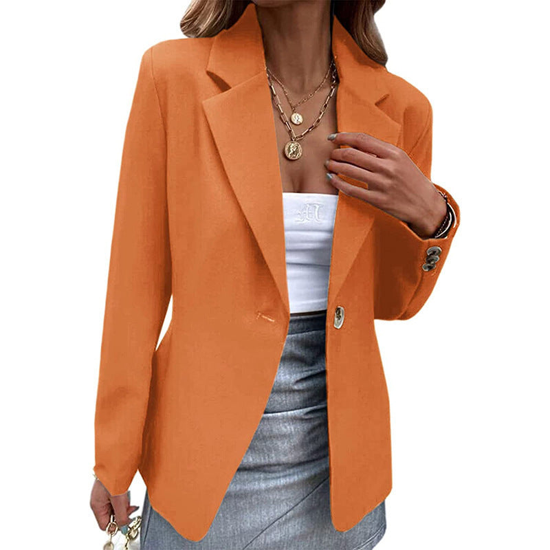 Damen Eleganter Blazer mit schmalem Schnitt und hochwertigen Details R&B