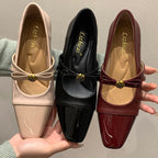 Damen elegante Mary Jane Pumps mit modischem Schleifendetail R&B