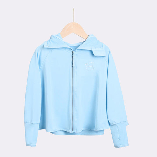 Jungen Outdoor-Schutzjacke mit Kapuze R&B