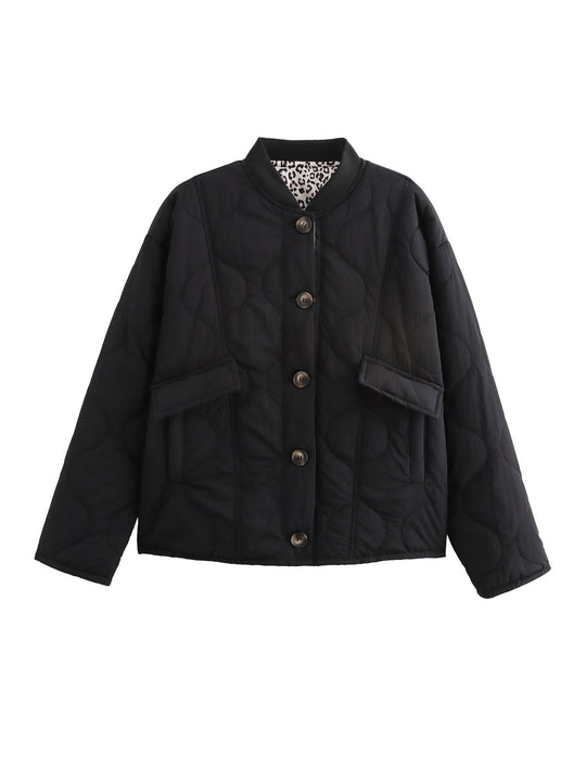 Damen gesteppte Winterjacke R&B