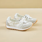 Damen Bequeme Lauf-Sneaker mit elastischem Schuhkragen R&B