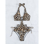Damen Triangel-Bikini mit modischen Schnürdetails R&B