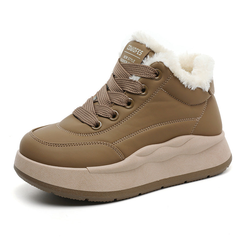 Damen Winter Sneaker mit kuscheligem Innenfutter und rutschfester Sohle R&B