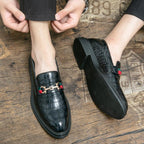 Herren Elegante Loafers aus hochwertigem Leder mit modischen Details R&B