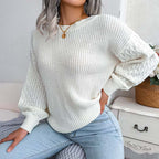 R&B | Einfarbige Strickpullover