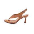 Damen Slingback Absatzsandalen mit elegantem Riemen und anatomischem Fußbett