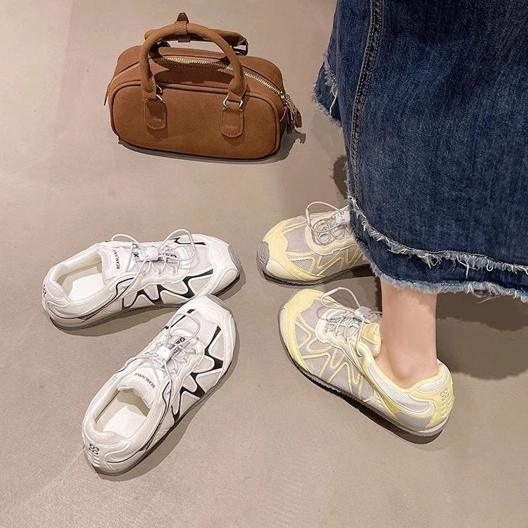 Damen Bequeme Sport-Sneaker mit atmungsaktiver Mesh-Oberfläche und innovativer Dämpfung R&B