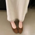Damen Ballerina-Schuhe mit modischer Schleifenverzierung und komfortablem Fußbett R&B