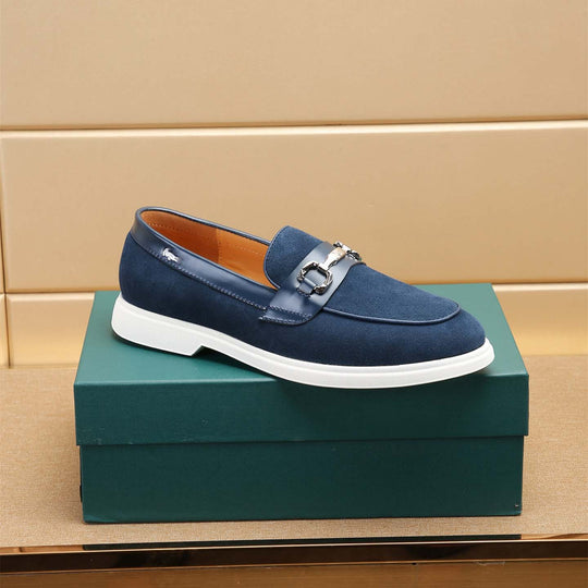 Damen Mokassin-Slipper mit modischem Zierdetail und rutschfester Sohle R&B