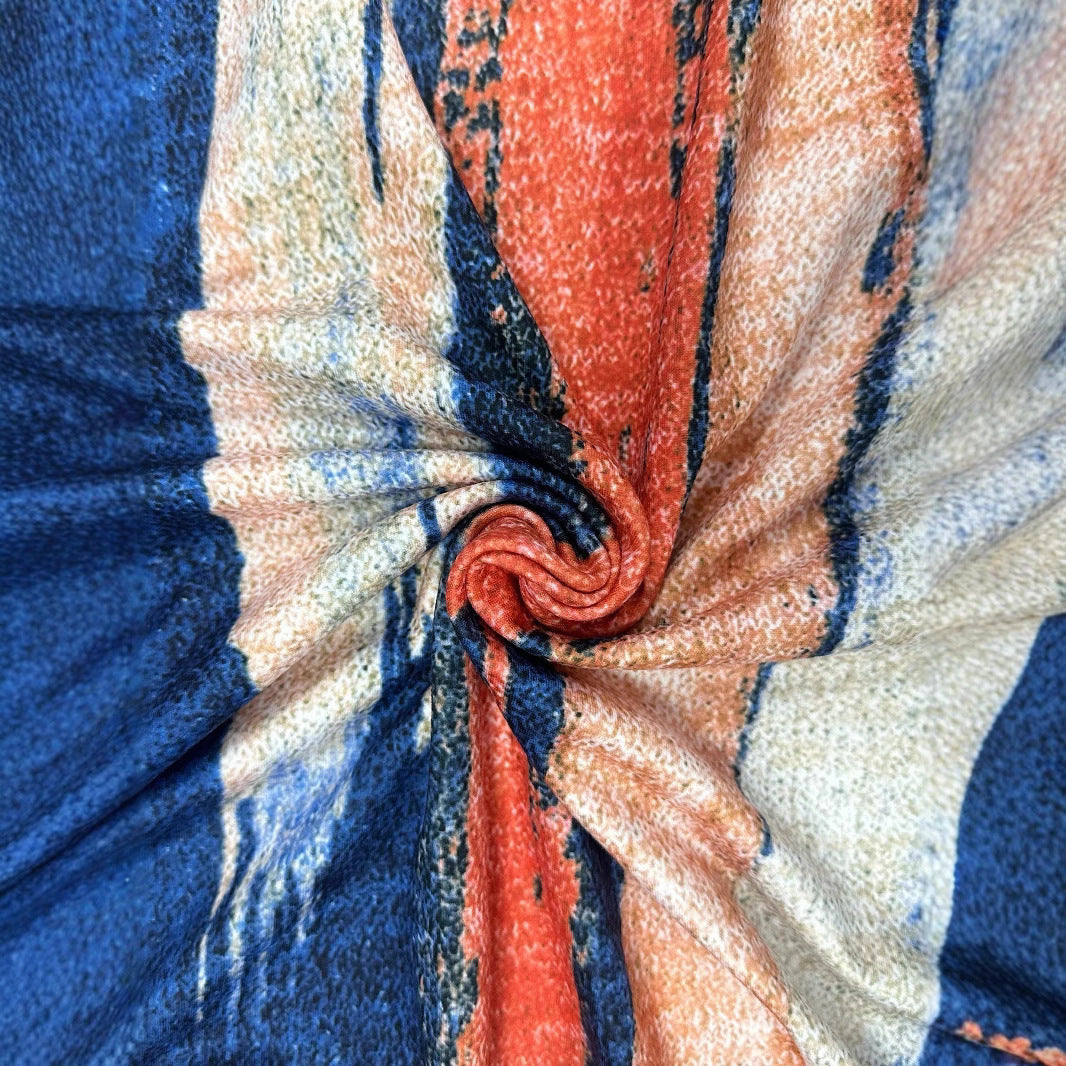 Damen Ärmeloses Strandkleid mit modischem V-Ausschnitt und praktischen Taschen R&B
