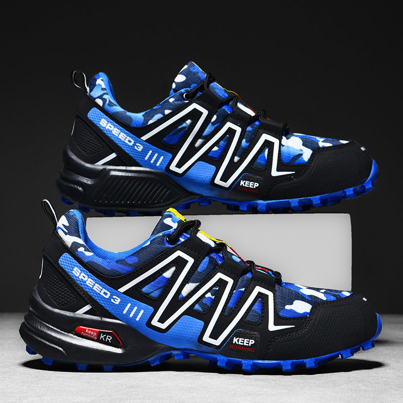 Damen Sportliche Trail-Laufschuhe mit robuster Sohlenkonstruktion und atmungsaktivem Obermaterial R&B