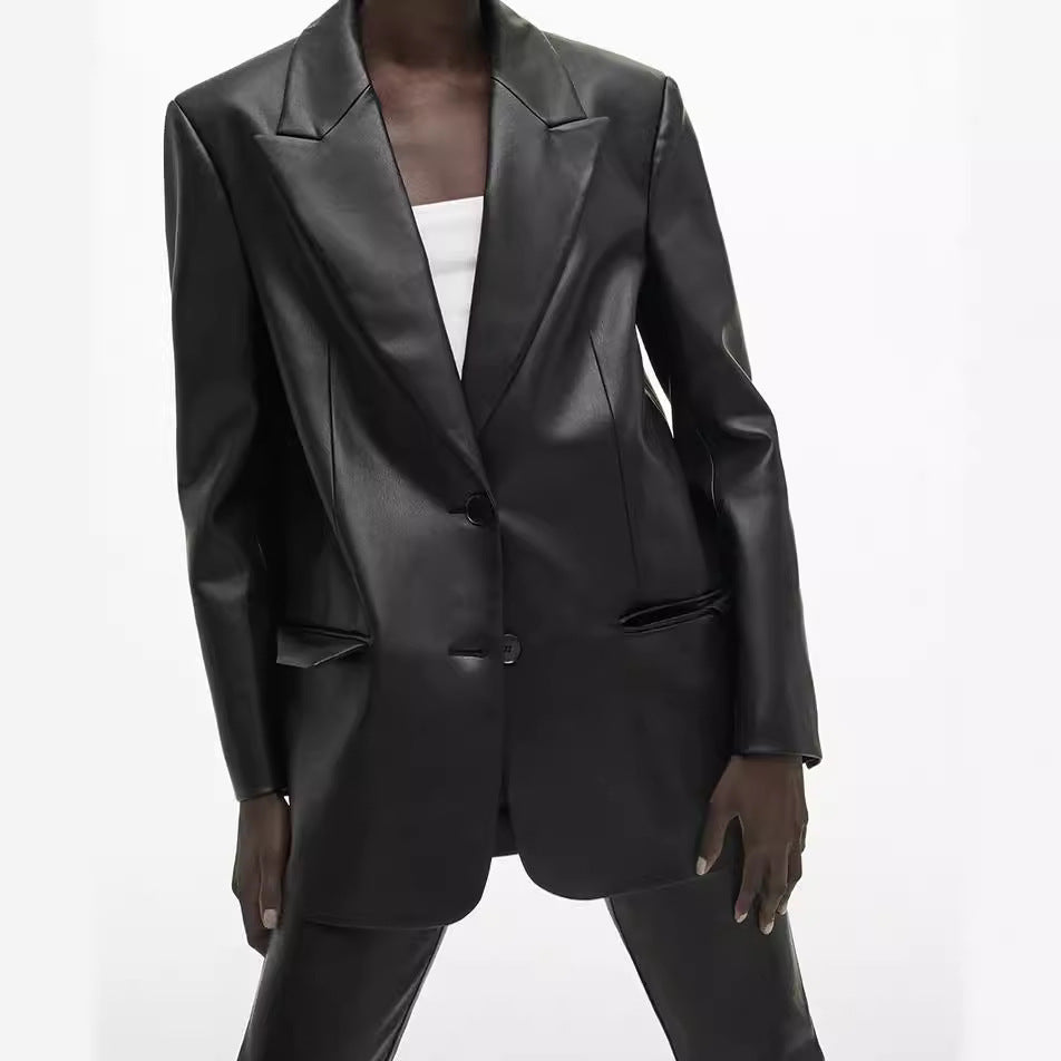 Damen elegante und raffinierte blazerjacke R&B
