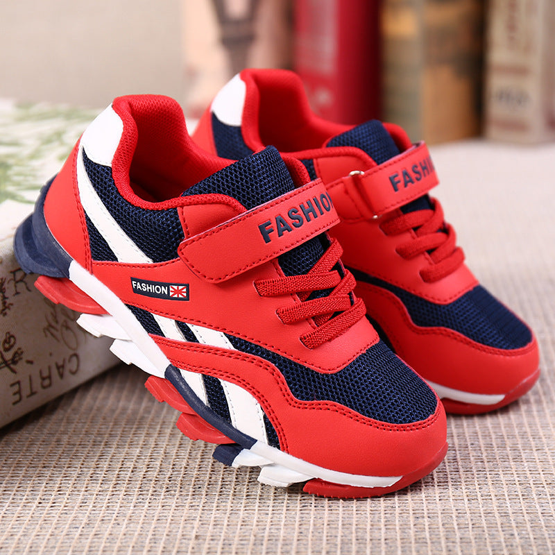 Damen Sportliche Sneakers mit atmungsaktivem Obermaterial und praktischer Klettverschluss