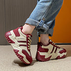 Damen modische Sneakers mit atmungsaktivem Mesh-Obermaterial und dämpfender Laufsohle R&B