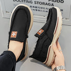 Damen Bequeme Slip-On Sneaker mit texturierter Oberfläche und flexiblem Sohlenprofil R&B