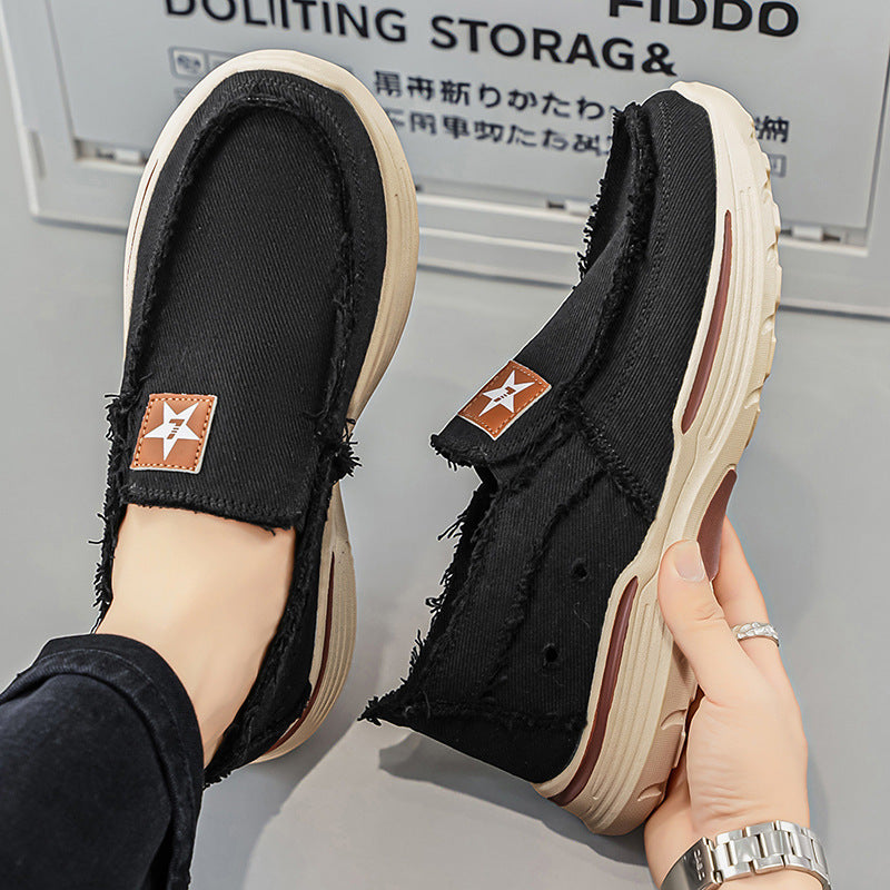 Damen Bequeme Slip-On Sneaker mit texturierter Oberfläche und flexiblem Sohlenprofil R&B