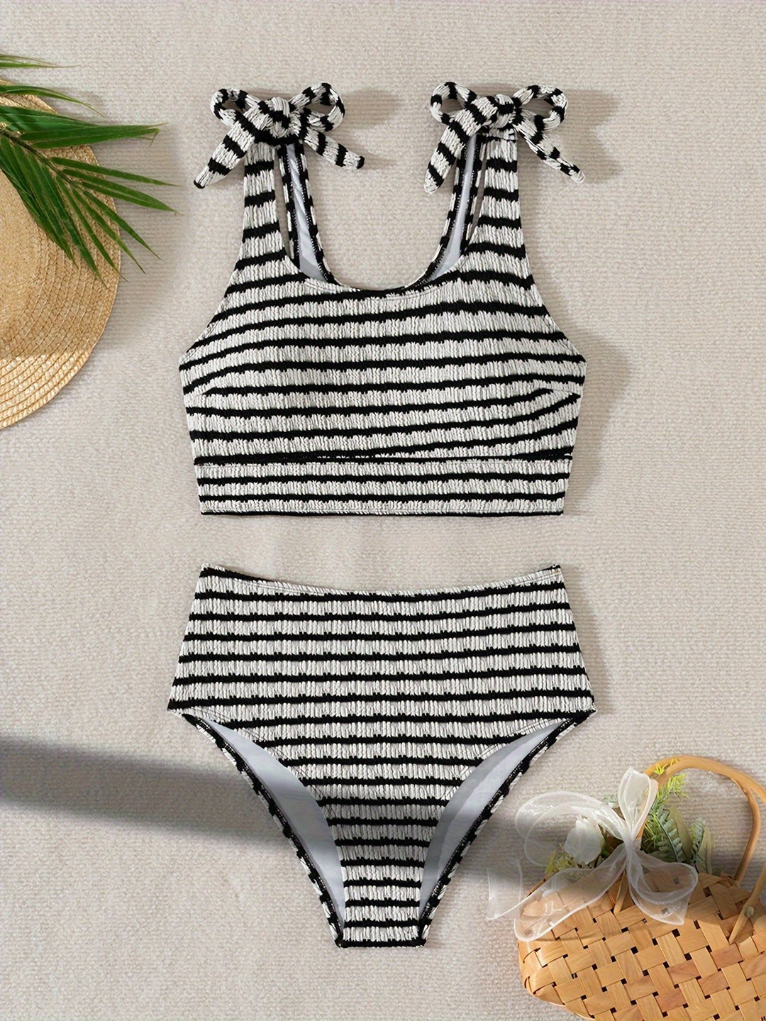Damen Hochgeschnittener Sport-Bikini R&B