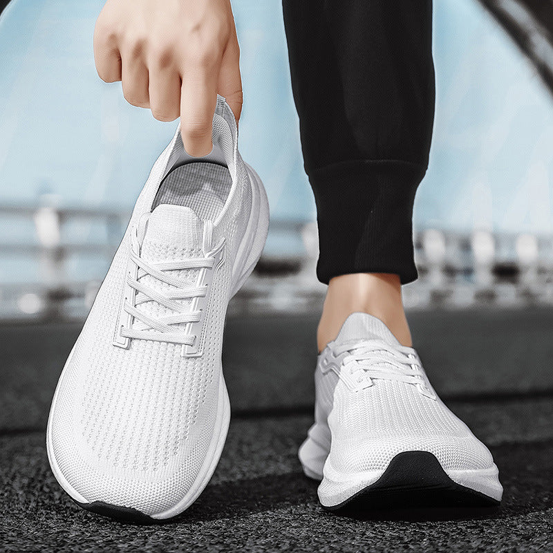 Damen Atmungsaktive Fitness-Sneaker mit elastischem Obermaterial