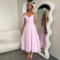 R&B | Kleid mit Hosenträgern und Rüschen
