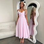 R&B | Kleid mit Hosenträgern und Rüschen