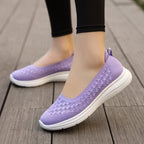 Damen Slip-On Freizeitschuhe mit atmungsaktivem Obermaterial R&B