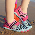 Damen Aquaschuhe mit rutschfester Sohle und flexiblem Design