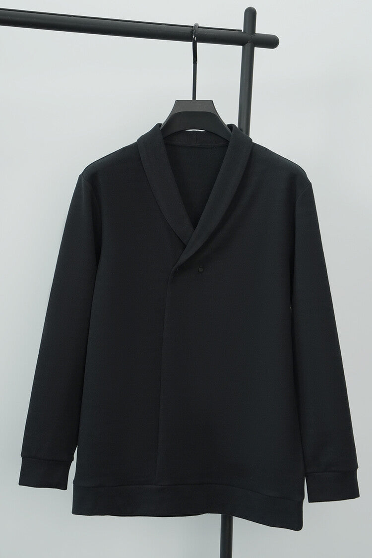Herren Freizeitjacke mit modernem Schalkragen und praktischen Knöpfen R&B