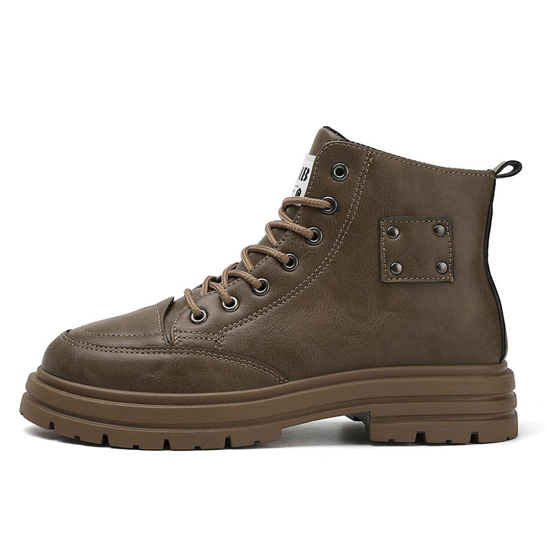 Damen Hochwertige Schnürstiefel mit robustem Profil und modischem Design R&B