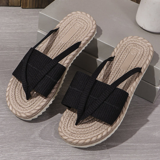 Damen Sommer-Sandalen mit ergonomischem Fußbett und modischem Riemchen-Design R&B