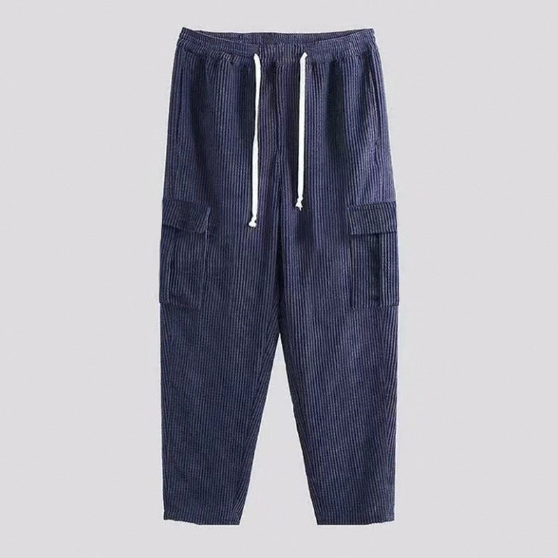 Damen Cargo-Hose mit elastischem Bund und praktischen Seitentaschen R&B
