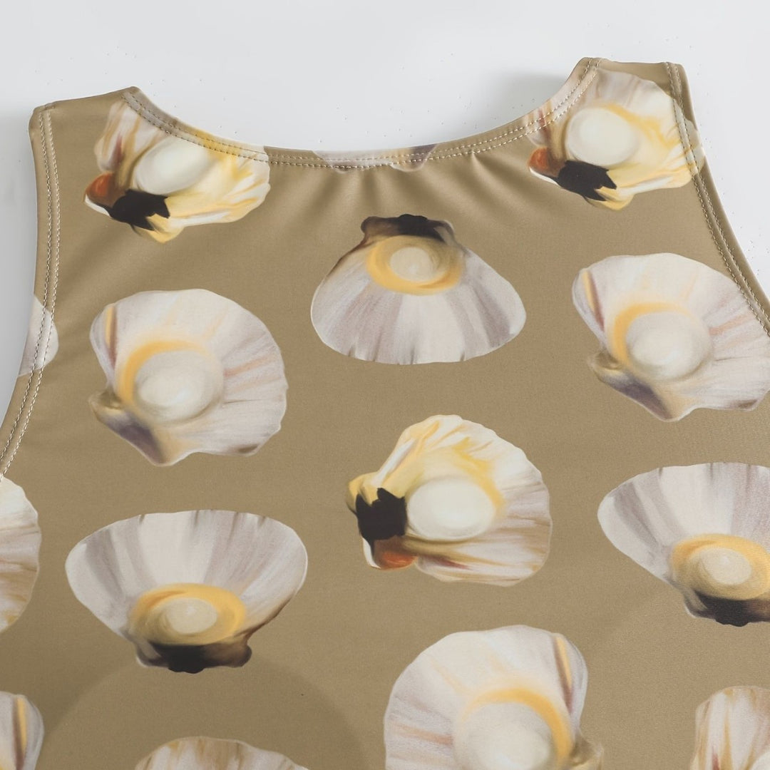 Damen Crop-Top mit modischem Knoten-Design R&B