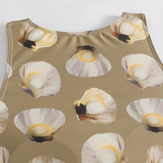 Damen Crop-Top mit modischem Knoten-Design R&B