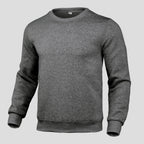 Herren Komfortabler Rundhals-Pullover aus hochwertigem Baumwollmix