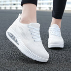 Damen Sportliche Sneakers mit dämpfendem Luftpolstersystem und atmungsaktiver Konstruktion