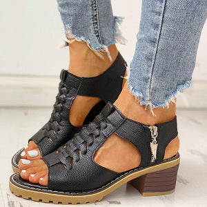Damen Atmungsaktive Sandalen mit modischer Schnürung R&B